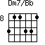 Dm7/Bb=311331_8