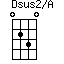Dsus2/A=0230_1