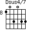 Dsus4/7=103033_8