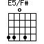 E5/F#=4404_1