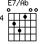E7/Ab=023100_4