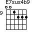 E7sus4b9=001222_9