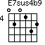 E7sus4b9=020132_4