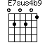 E7sus4b9=020201_1