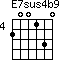 E7sus4b9=200130_4
