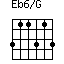 Eb6/G=311313_1