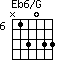 Eb6/G=N13033_6