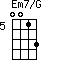 Em7/G=0013_5