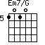 Em7/G=1010_5