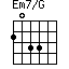 Em7/G=2033_1