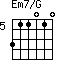 Em7/G=311010_5