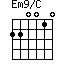 Em9/C=220010_1