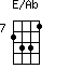 E/Ab=2331_7