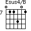 Esus4/B=011301_7