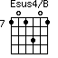 Esus4/B=101301_7