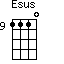 Esus=1110_9