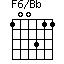 F6/Bb=100311_1