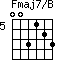 Fmaj7/B=003123_5