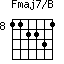 Fmaj7/B=112231_8