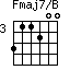 Fmaj7/B=311200_3