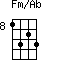 Fm/Ab=1323_8