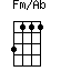 Fm/Ab=3111_1
