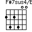 F#7sus4/B=242400_1