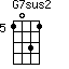 G7sus2=1031_5