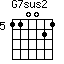 G7sus2=110021_5