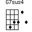 G7sus4=s43313_1