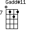 Gadd#11=0121_7