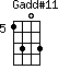 Gadd#11=1303_5