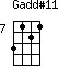 Gadd#11=3121_7