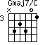 Gmaj7/C=N32301_3