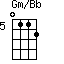 Gm/Bb=0112_5