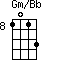 Gm/Bb=1013_8