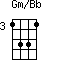 Gm/Bb=1331_3