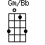 Gm/Bb=3013_1
