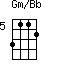 Gm/Bb=3112_5