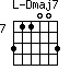 Dmaj7=311003_7