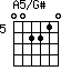 A5/G#=002210_5