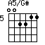 A5/G#=002211_5