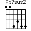 Ab7sus2=NN4344_1