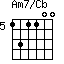 Am7/Cb=131100_5