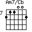 Am7/Cb=211002_7