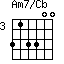 Am7/Cb=313300_3