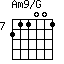 Am9/G=211001_7