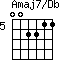 Amaj7/Db=002211_5