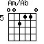 Am/Ab=002110_5