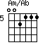 Am/Ab=002111_5